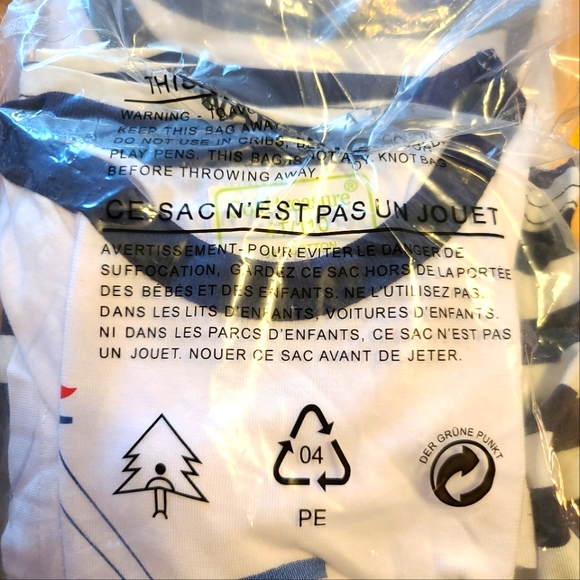 Gold Treasure Toddler Size 4T Boat & Striped Drawstring Shorts 2 Outfit Set - Picture 5 of 5